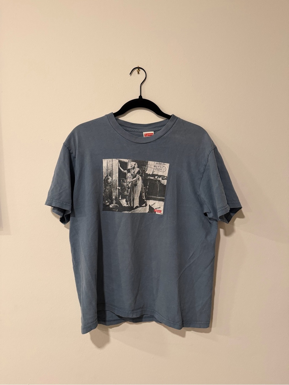 FW18 Supreme x Mike Kelley 'Hiding from Indians' Graphic Tee